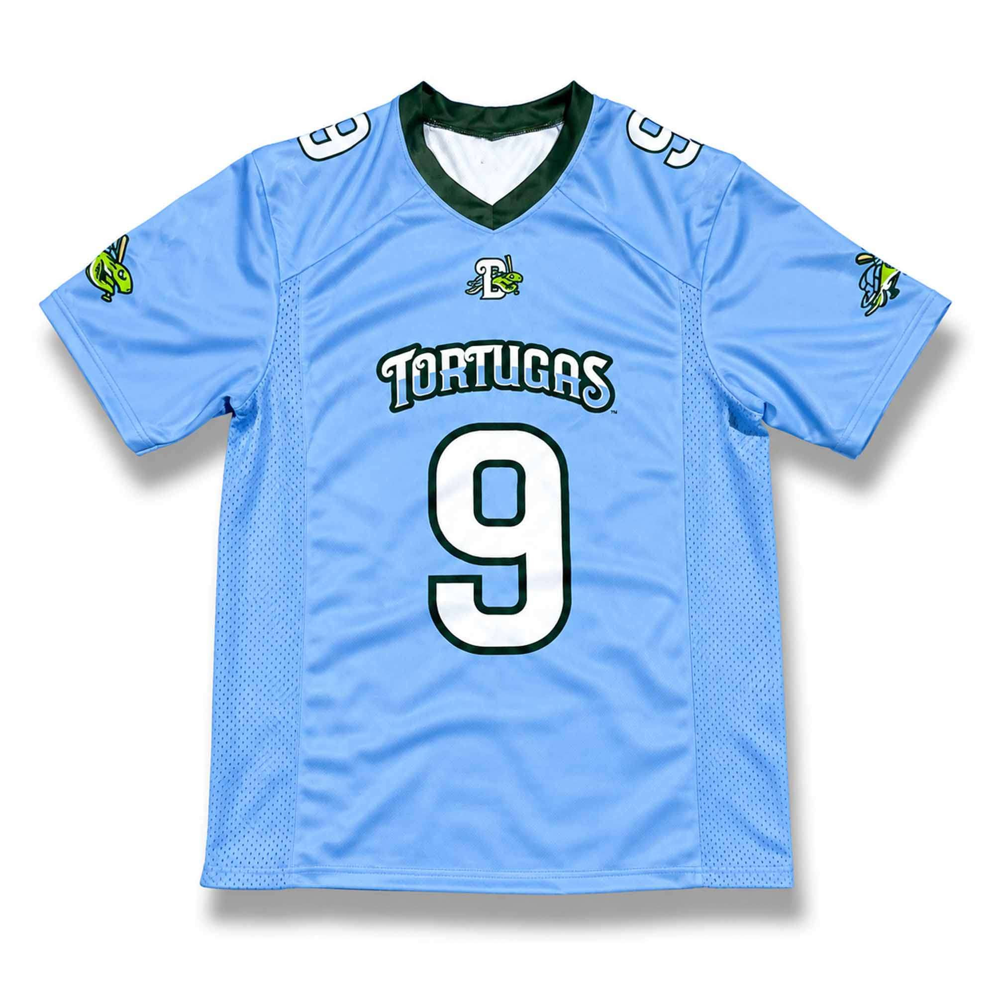 2026 Tortugas #9 Football Jersey Daytona Tortugas Merch Best Gifts For Baseball Fans - Kdjoy