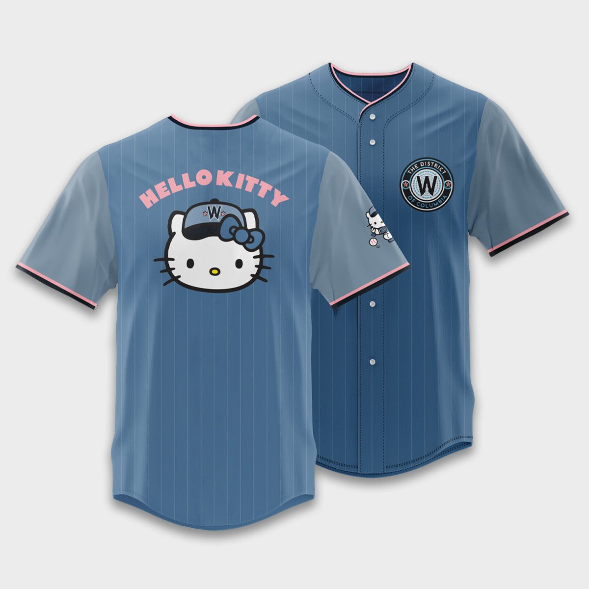 2026 Washington Nationals Hello Kitty Night Jersey Nationals Merch Cute Game Day Gift For Fans - Kdjoy