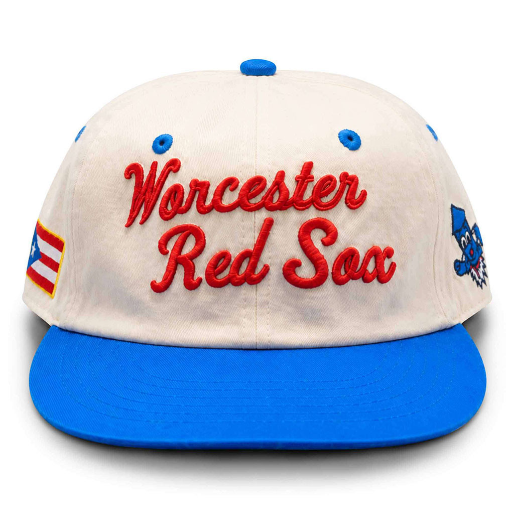 2026 Worcester Red Sox Puerto Rican Heritage Night Snapback Hat Embroidered Red Sox Merch - Kdjoy 2026 Worcester Red Sox Puerto Rican Heritage Night Snapback Hat Embroidered Red Sox Merch - Kdjoy