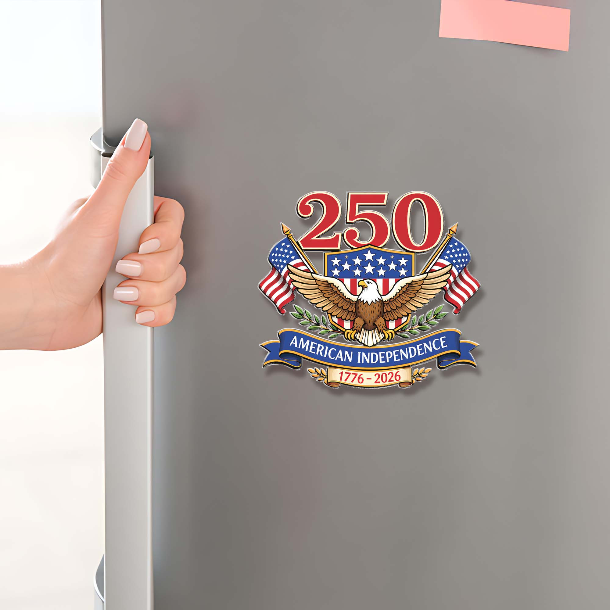 250 Years USA Anniversary Fridge Magnet 250th Anniversary USA 1776-2026 Merch Gifts For Wife - Kdjoy 250 Years USA Anniversary Fridge Magnet 250th Anniversary USA 1776-2026 Merch Gifts For Wife - Kdjoy