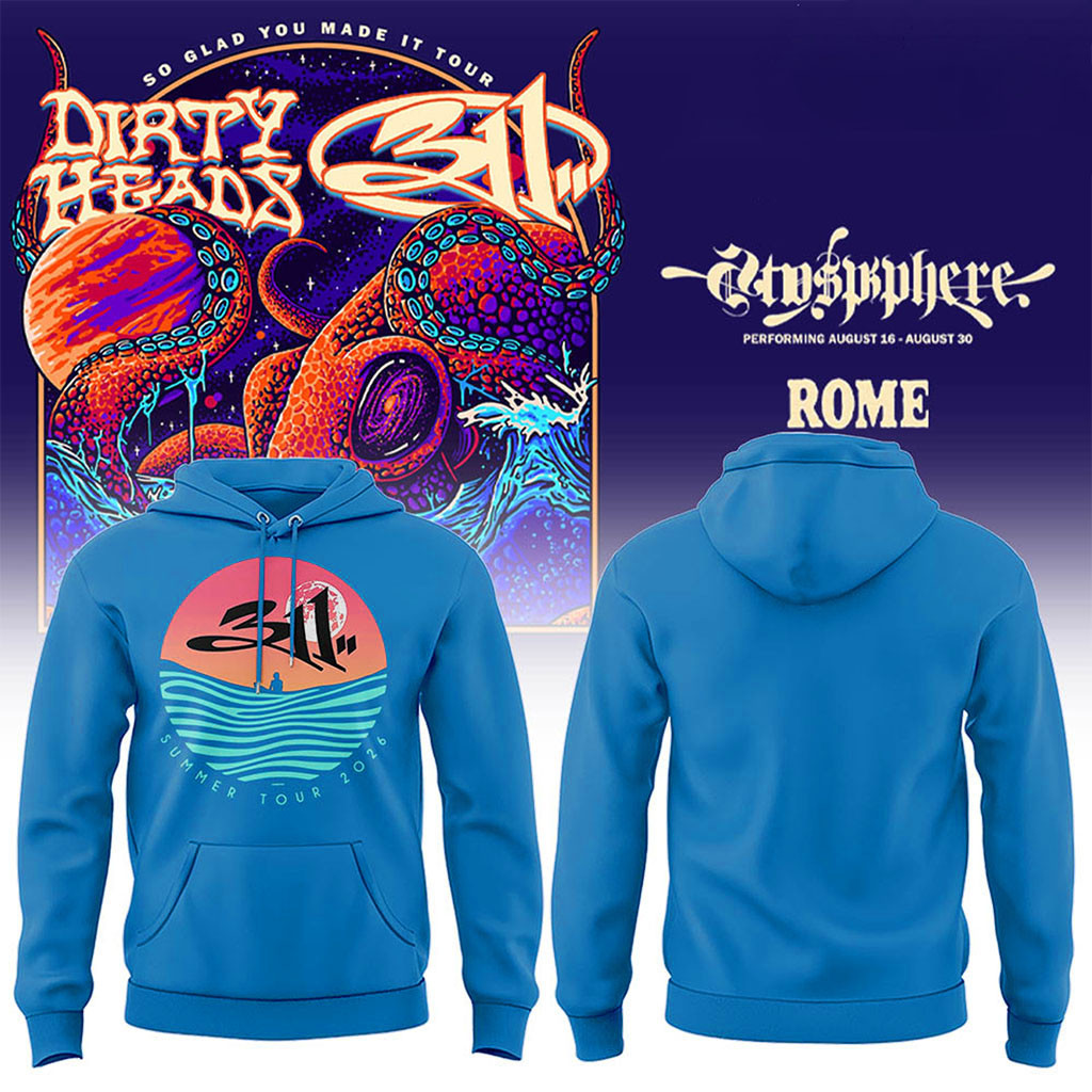 311 And Dirty Heads So Glad You Made It Tour 2026 Hoodie 311 Summer Tour Merch Gift For Fans - Kdjoy