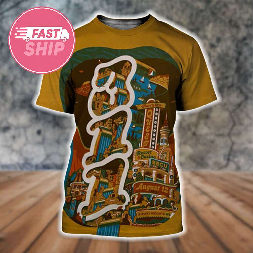 311 Band Airway Heights WA Event Shirt 311 Merch Gifts For Music Lovers - Kdjoy