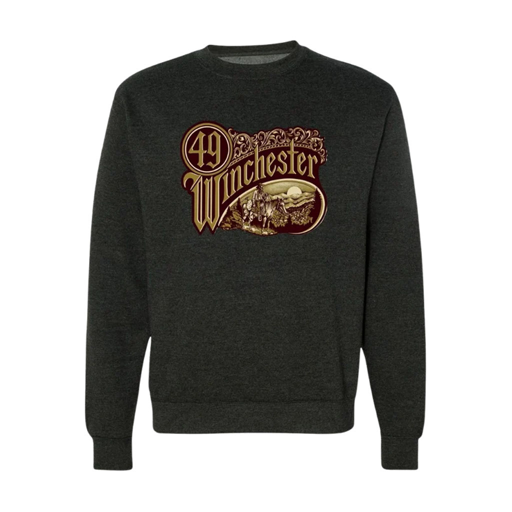 49 Winchester Merch 2026 Leavin This Holler Crewneck Sweatshirt Present For Band Fans - Kdjoy