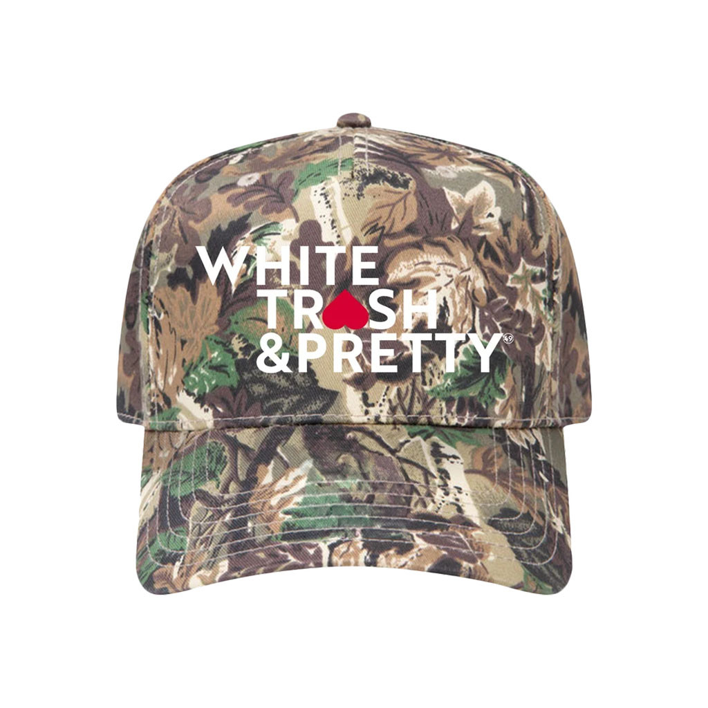 49 Winchester Merch 2026 White Trash And Pretty Camo Hat Embroidered Gift Ideas For Dad - Kdjoy