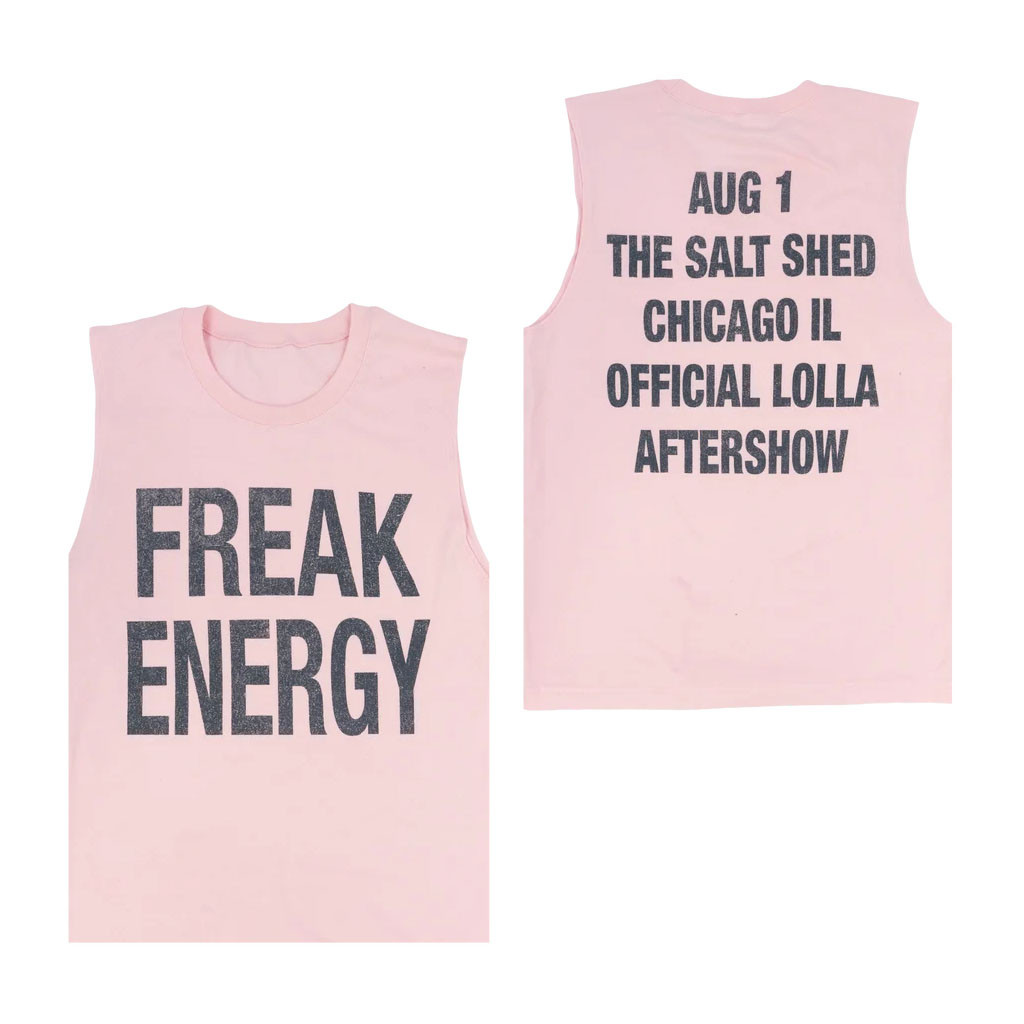 5SOS Tour Merch 2026 Freak Energy Lollapalooza Tank Top Lolla Festival Merch Gift For Fans - Kdjoy