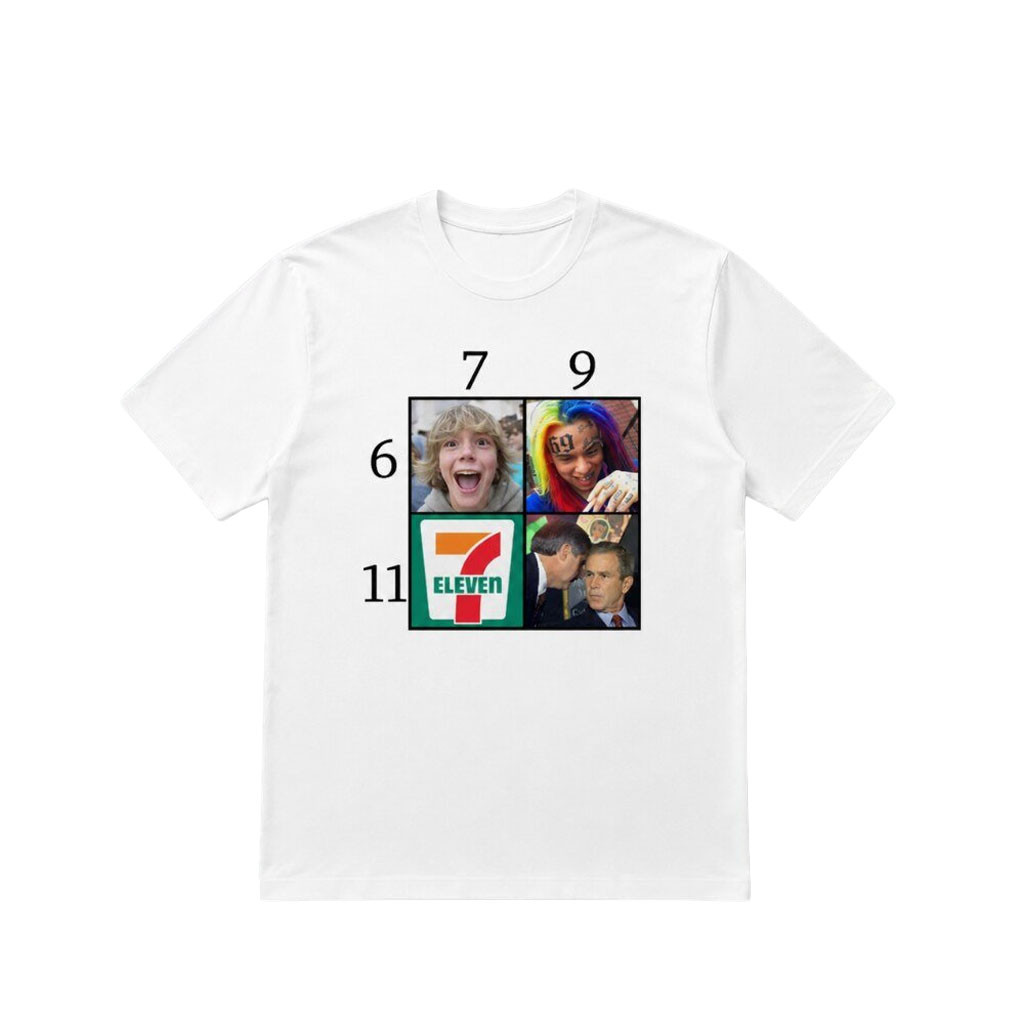 67911 6ix9ine George T-Shirt 2026 Funny Meme Shirt Gift Ideas For Friends - Kdjoy