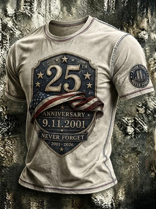 911 Never Forget Shirt 25th Anniversary Patriot Day Merch Twin Towers Memorial Apparel Gifts - Kdjoy 911 Never Forget Shirt 25th Anniversary Patriot Day Merch Twin Towers Memorial Apparel Gifts - Kdjoy