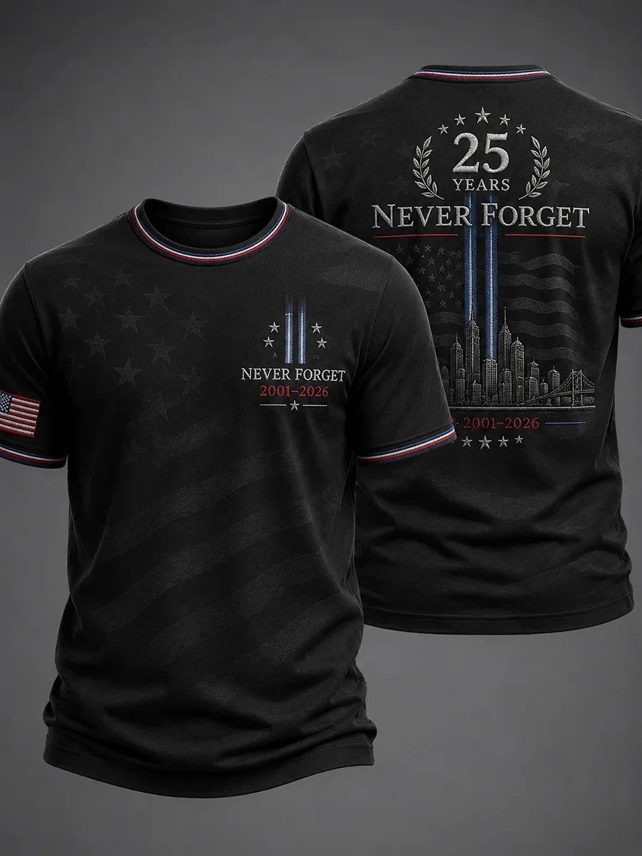 911 Never Forget USA Flag T-Shirt Twin Towers Memorial Merch Patriot Day Shirt Gifts For Dad - Kdjoy 911 Never Forget USA Flag T-Shirt Twin Towers Memorial Merch Patriot Day Shirt Gifts For Dad - Kdjoy