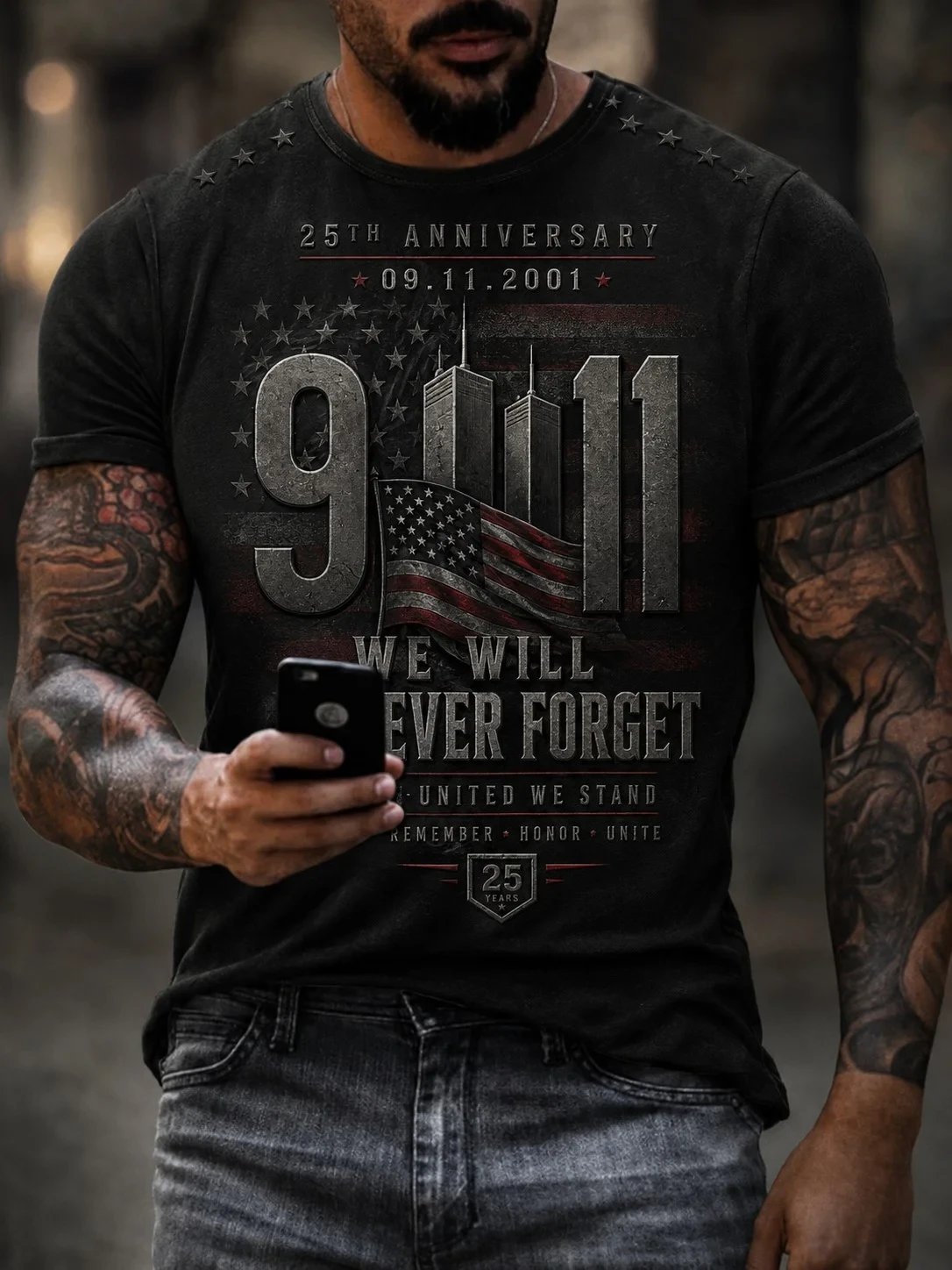 911 We Will Never Forget Shirt Patriot Day Merch United We Stand T-Shirt 911 Memorial Gifts - Kdjoy 911 We Will Never Forget Shirt Patriot Day Merch United We Stand T-Shirt 911 Memorial Gifts - Kdjoy