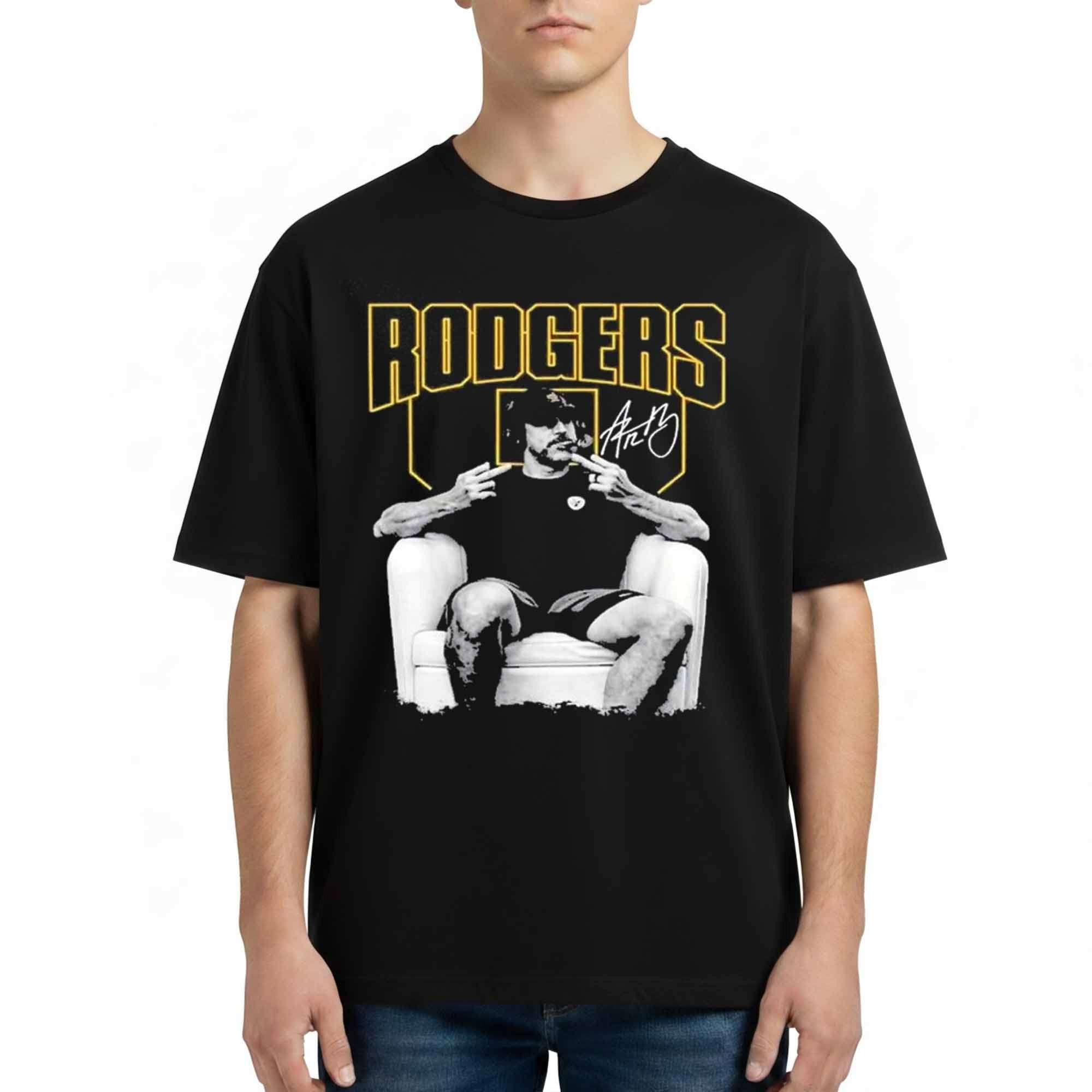 Aaron Rodgers Fck Absolute Coward Shirt Pittsburgh Steelers Merch Gift For Football Lovers - Kdjoy