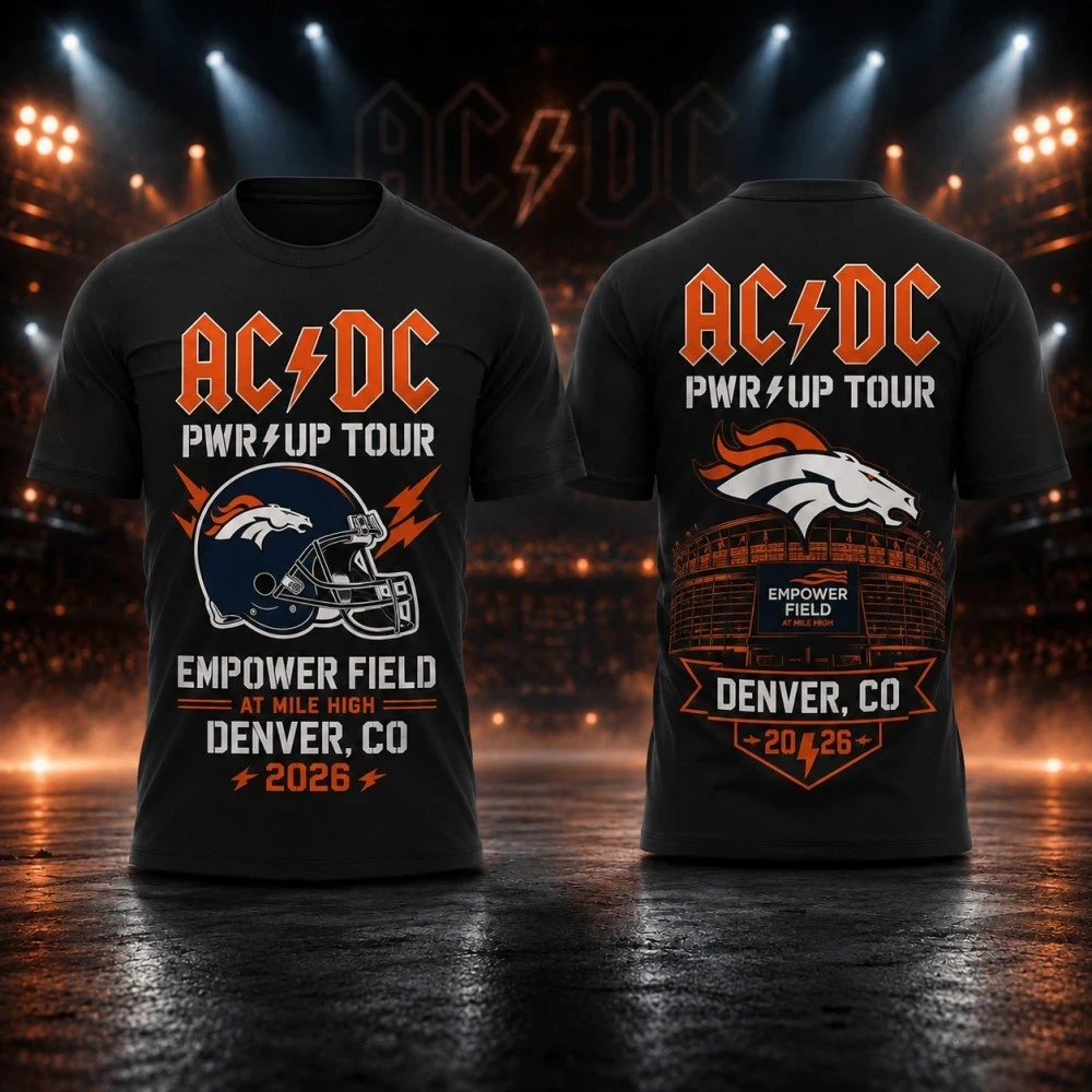 AC DC Merch 2026 AC DC Denver CO Concert T-Shirt Power Up World Tour Merch Rock Fan Gifts - Kdjoy AC DC Merch 2026 AC DC Denver CO Concert T-Shirt Power Up World Tour Merch Rock Fan Gifts - Kdjoy