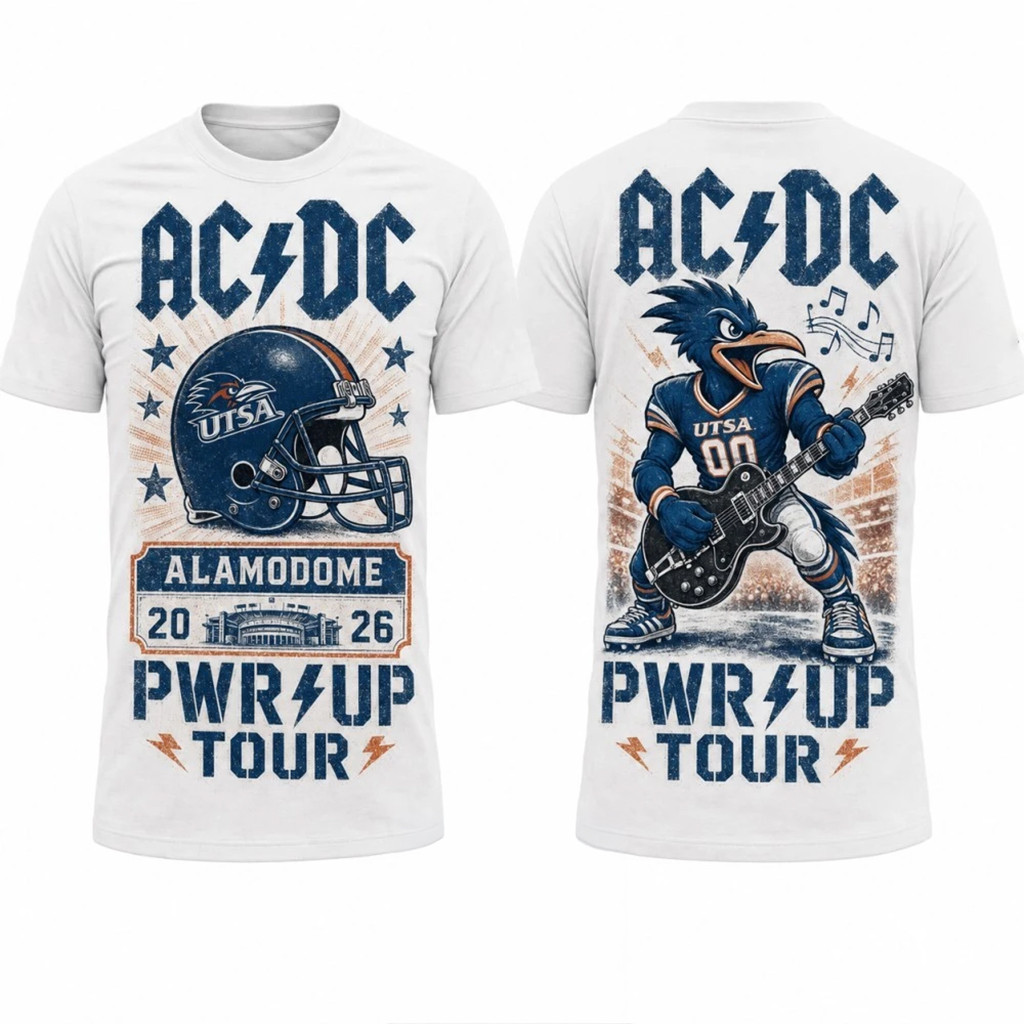 AC DC Merch ACDC Concert Shirt San Antonio TX 2026 T-Shirt Power Up Tour Apparel Gift For Fans - Kdjoy AC DC Merch ACDC Concert Shirt San Antonio TX 2026 T-Shirt Power Up Tour Apparel Gift For Fans - Kdjoy