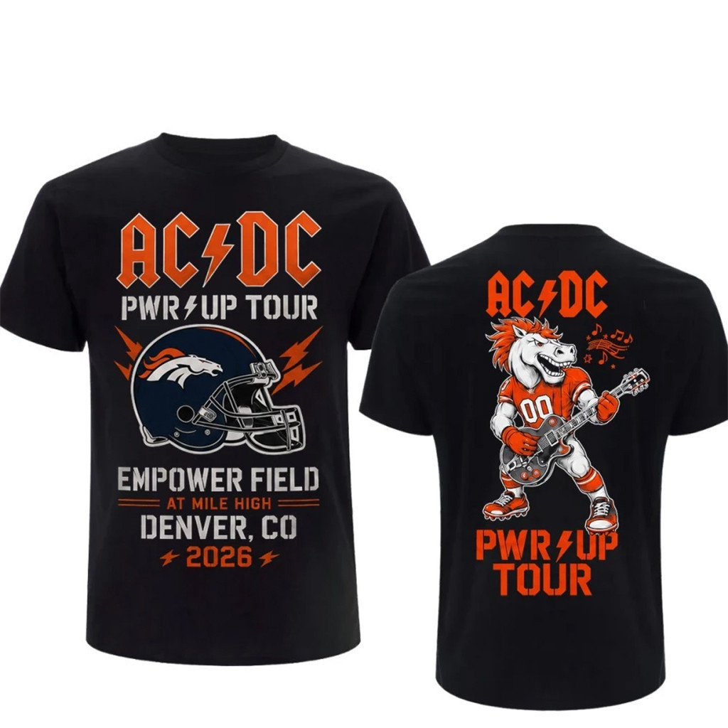 AC DC Merch ACDC Power Up Tour Denver Colorado 2026 Event Shirt Rock Band Concert Apparel - Kdjoy AC DC Merch ACDC Power Up Tour Denver Colorado 2026 Event Shirt Rock Band Concert Apparel - Kdjoy