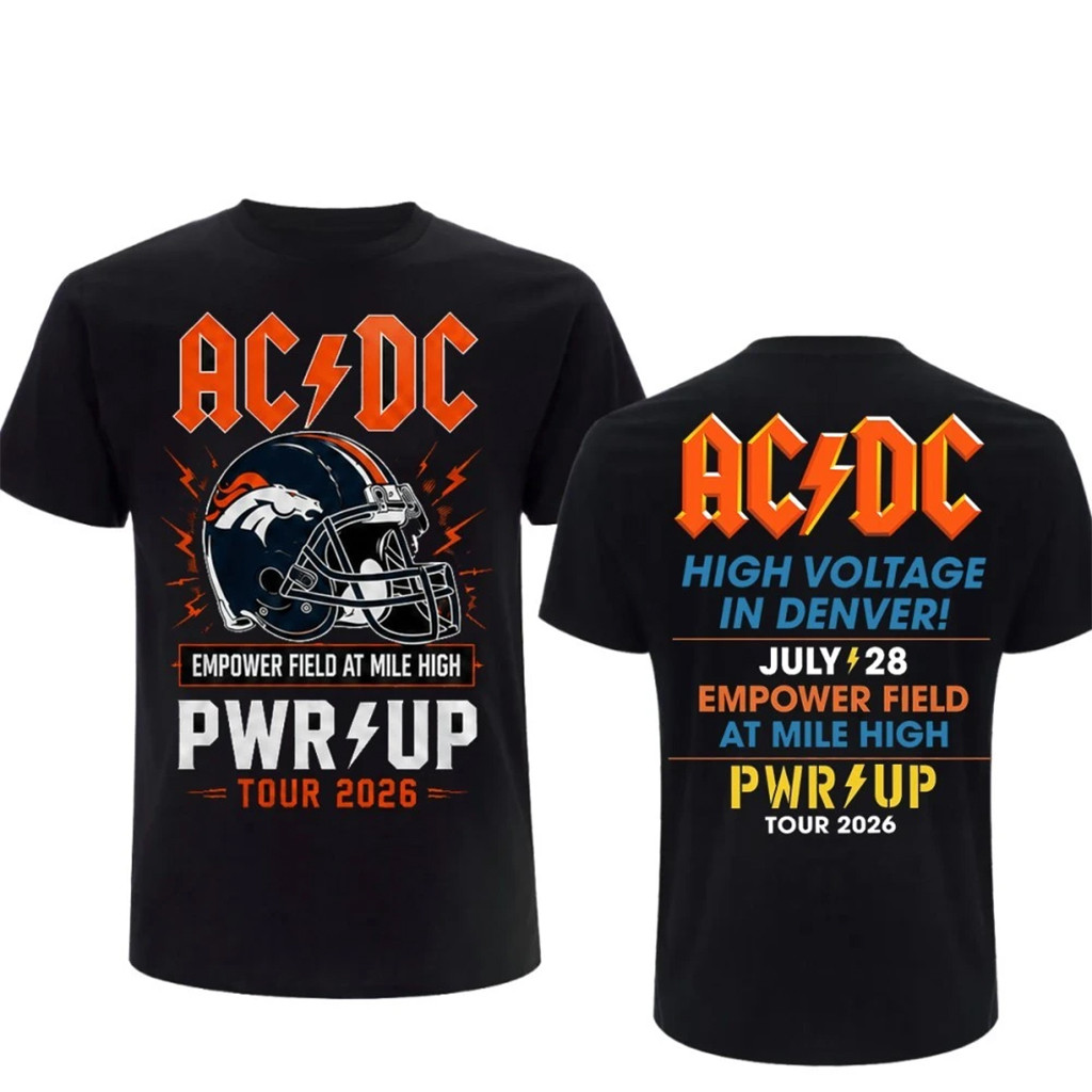 AC DC Merch ACDC Power Up World Tour 2026 Denver CO July 28 Shirt Rock Concert Outfits - Kdjoy AC DC Merch ACDC Power Up World Tour 2026 Denver CO July 28 Shirt Rock Concert Outfits - Kdjoy