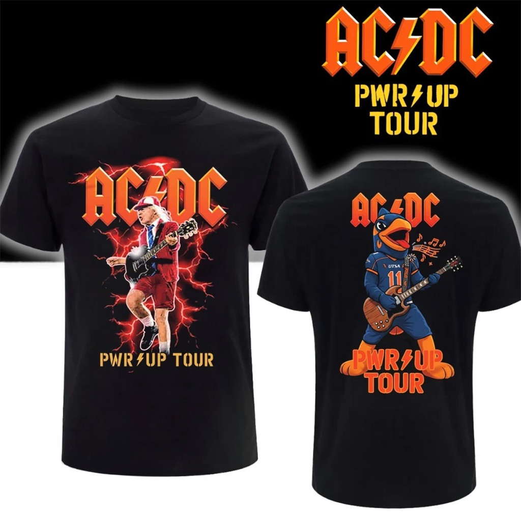 AC DC Merch ACDC Power Up World Tour San Antonio Texas 2026 Shirt Alamodome Live Concert Merch - Kdjoy AC DC Merch ACDC Power Up World Tour San Antonio Texas 2026 Shirt Alamodome Live Concert Merch - Kdjoy
