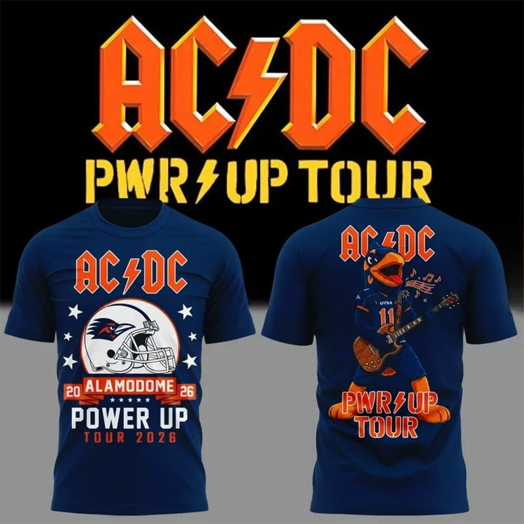 AC DC Merch ACDC San Antonio TX Concert T-Shirt 2026 Power Up Tour Merch Music Fan Apparel - Kdjoy AC DC Merch ACDC San Antonio TX Concert T-Shirt 2026 Power Up Tour Merch Music Fan Apparel - Kdjoy