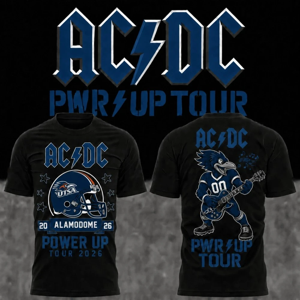 AC DC Merch ACDC San Antonio TX July 24 2026 Tour T-Shirt Power Up Tour Merch Gift For Rock Fan - Kdjoy AC DC Merch ACDC San Antonio TX July 24 2026 Tour T-Shirt Power Up Tour Merch Gift For Rock Fan - Kdjoy