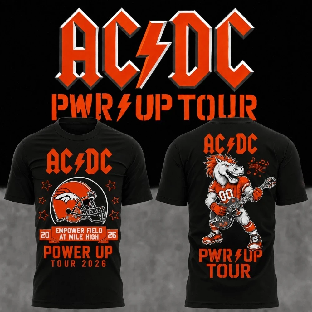 ACDC Merch AC DC Live In Denver CO 2026 Shirt Power Tour Merch Rock Band Apparel Gift For Fans - Kdjoy ACDC Merch AC DC Live In Denver CO 2026 Shirt Power Tour Merch Rock Band Apparel Gift For Fans - Kdjoy