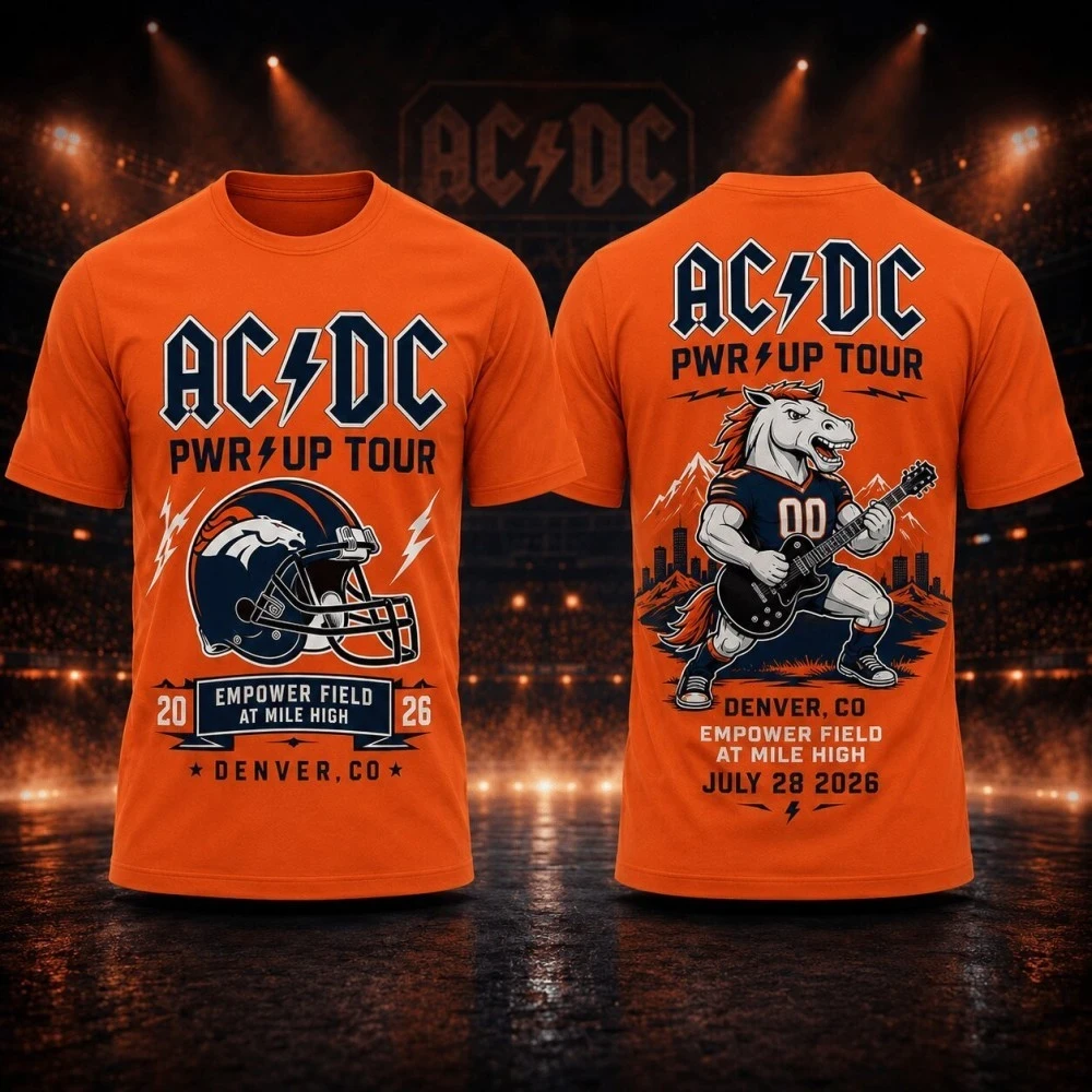 ACDC Merch AC DC Power Up Tour 2026 Denver CO Shirt Concert Fan Outfits Gift For Brothers - Kdjoy ACDC Merch AC DC Power Up Tour 2026 Denver CO Shirt Concert Fan Outfits Gift For Brothers - Kdjoy