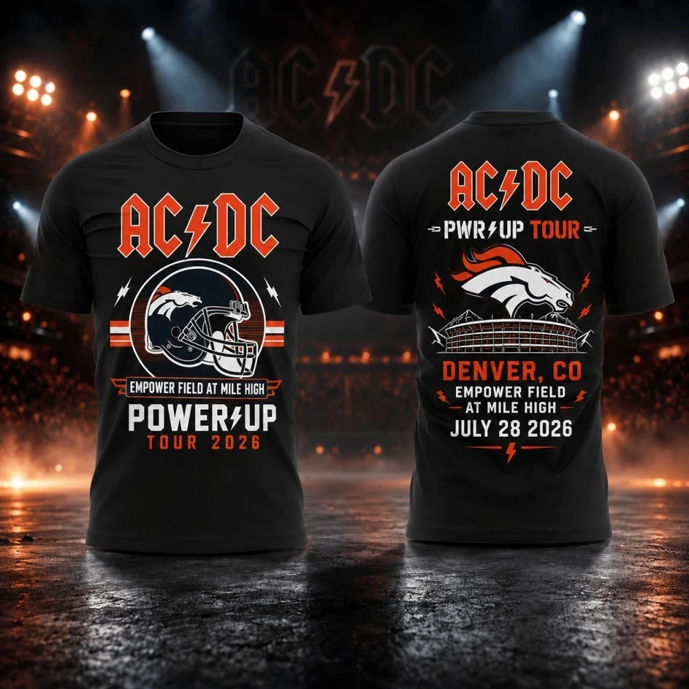 ACDC Merch ACDC Denver CO Concert Shirt 2026 Power Up Tour Merch Rock Concert Apparel Fan Gifts - Kdjoy ACDC Merch ACDC Denver CO Concert Shirt 2026 Power Up Tour Merch Rock Concert Apparel Fan Gifts - Kdjoy