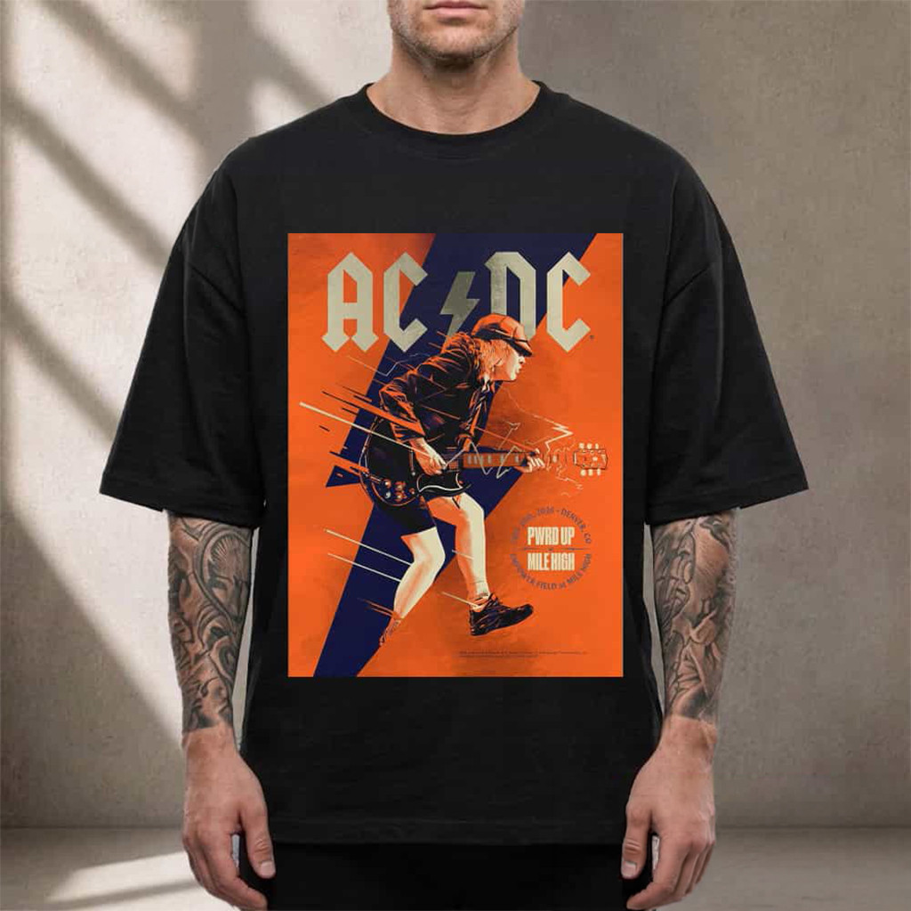 ACDC Merch PWR Up Tour 2026 T-Shirt Black Best Gifts For Music Lovers - Kdjoy ACDC Merch PWR Up Tour 2026 T-Shirt Black Best Gifts For Music Lovers - Kdjoy