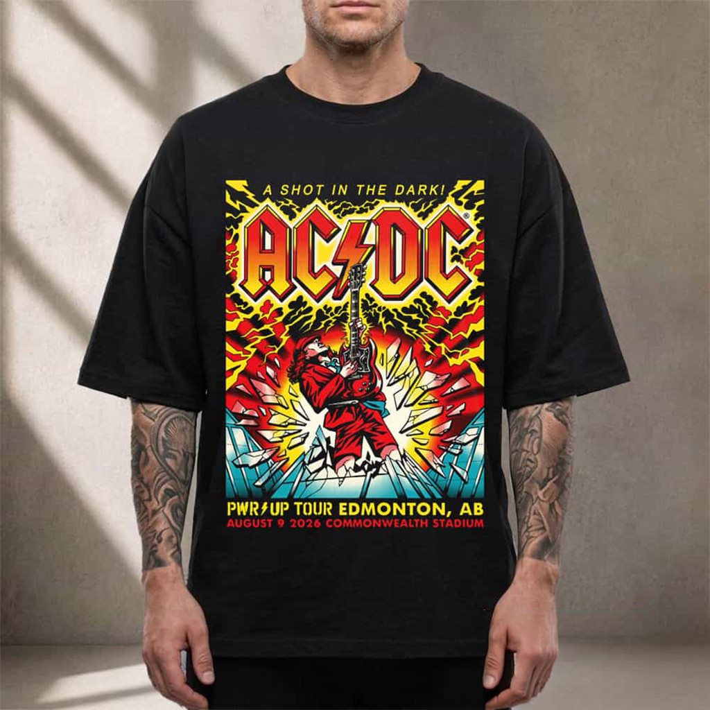 ACDC Power Up Tour 2026 Merch A Shot In The Dark T-Shirt Black ACDC Merchandise Gift For Fans - Kdjoy ACDC Power Up Tour 2026 Merch A Shot In The Dark T-Shirt Black ACDC Merchandise Gift For Fans - Kdjoy