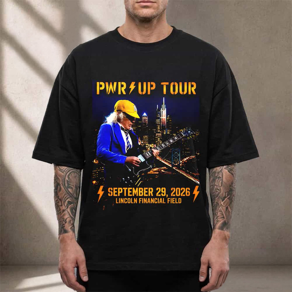 ACDC PWR Up Tour 2026 Philadelphia PA Event T-Shirt ACDC Merch Best Gifts For Him - Kdjoy ACDC PWR Up Tour 2026 Philadelphia PA Event T-Shirt ACDC Merch Best Gifts For Him - Kdjoy