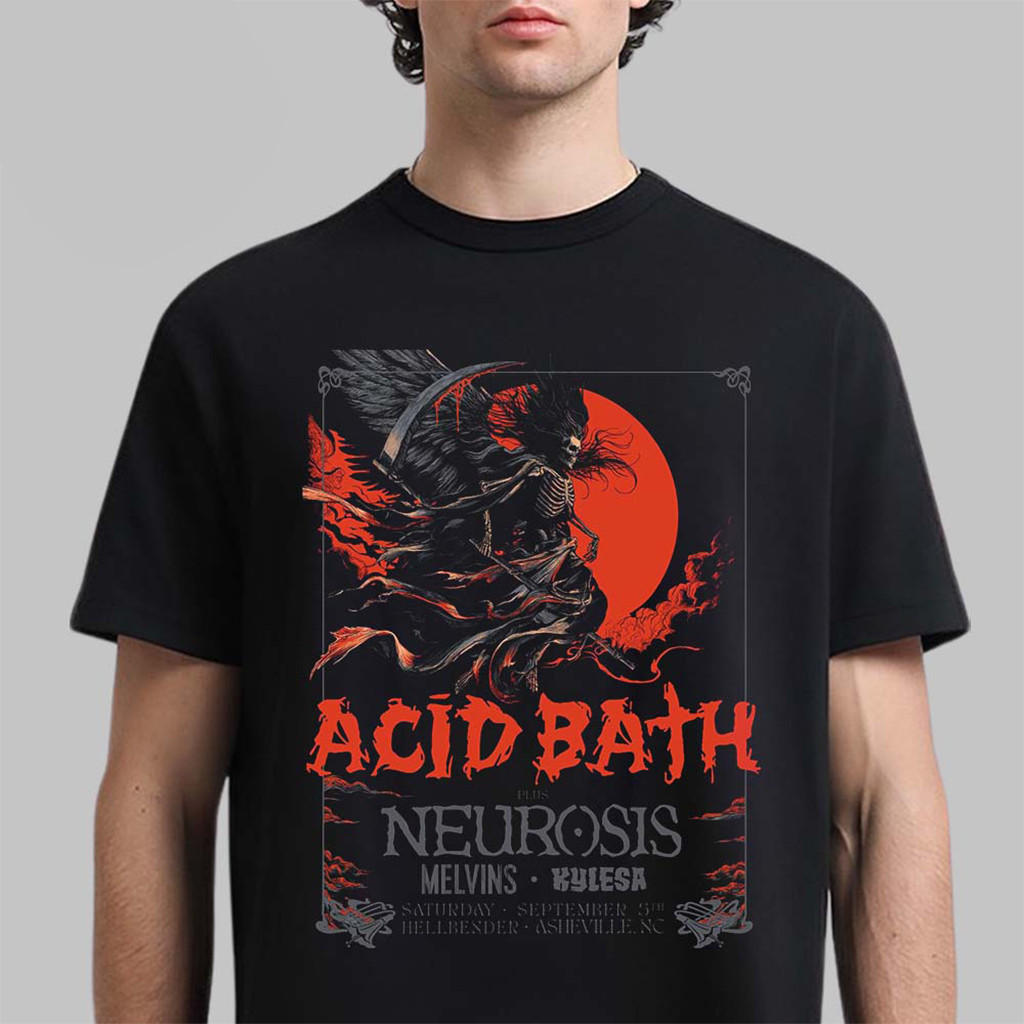 Acid Bath Asheville North Carolina 2026 Event T-Shirt Acid Bath Merch Gifts For Fans - Kdjoy