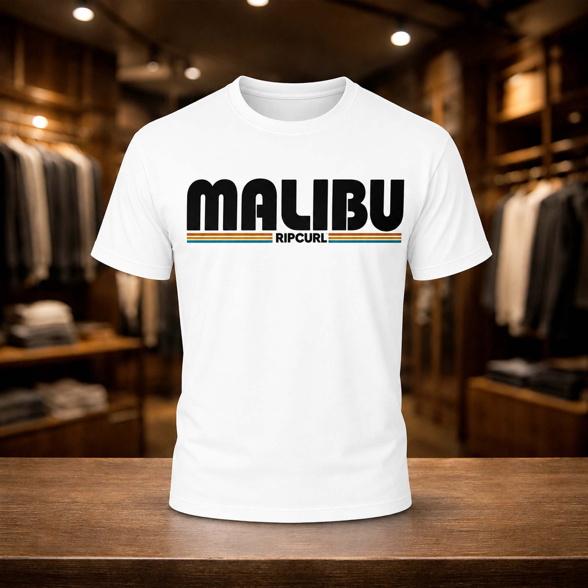 Adam Sandler Malibu Rip Curl Shirt White Unique Gifts For Brothers - Kdjoy