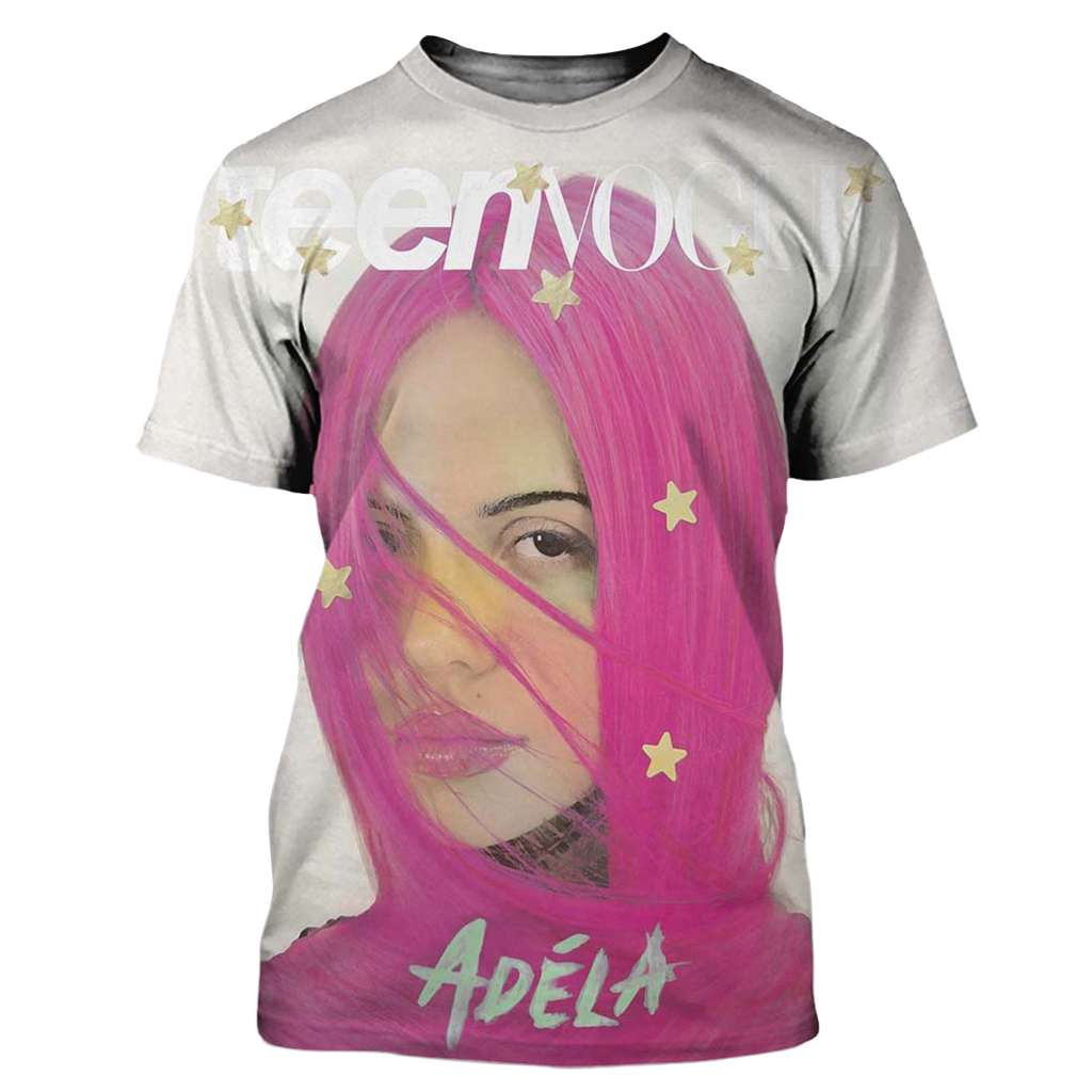 Adela Graces The Cover Of Teen Vogue T-Shirt Adela Merch Best Gifts For Music Lovers - Kdjoy