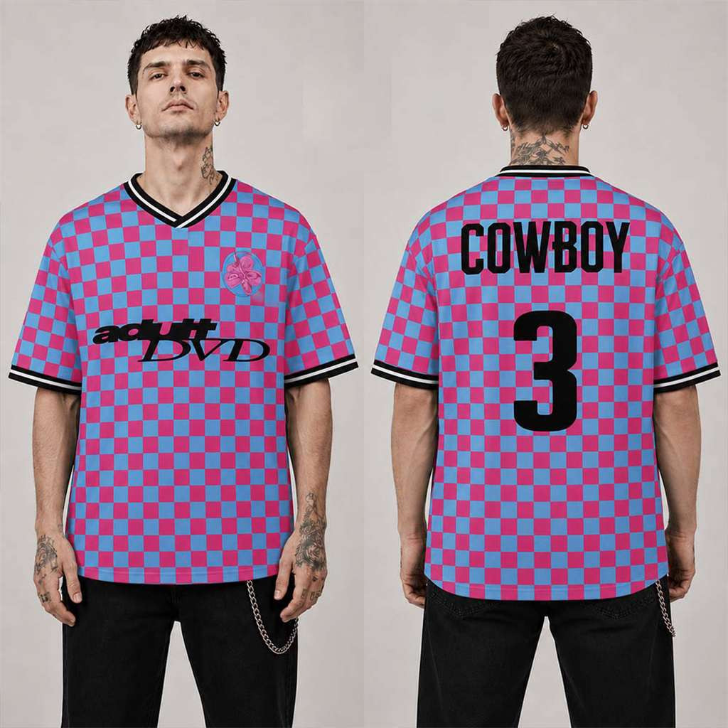Adult DVD Cowboy on Aisle 3 Football Jersey Adult DVD Band Merch Unique Gifts For Music Lovers - Kdjoy Adult DVD Cowboy on Aisle 3 Football Jersey Adult DVD Band Merch Unique Gifts For Music Lovers - Kdjoy