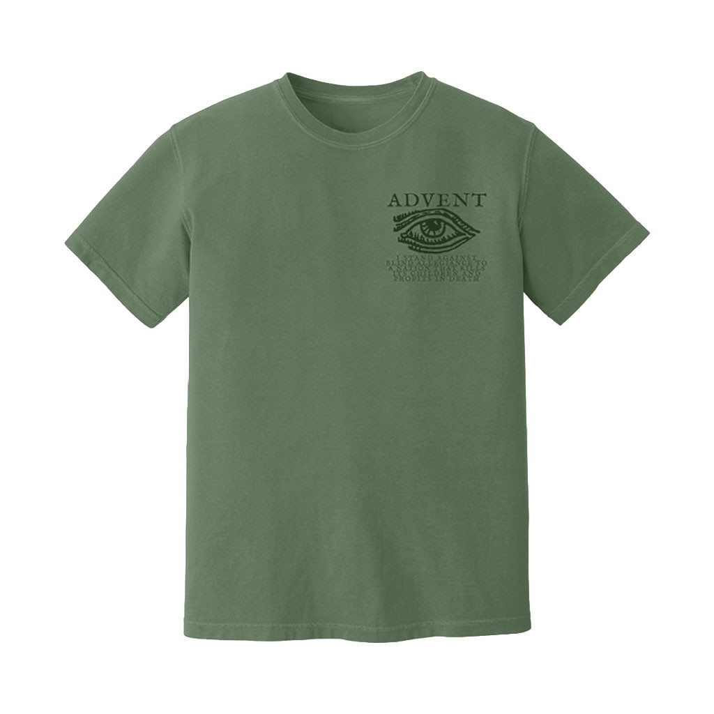 Advent Merch 2026 Eye Stand T-Shirt Unique Gifts For Music Lovers - Kdjoy