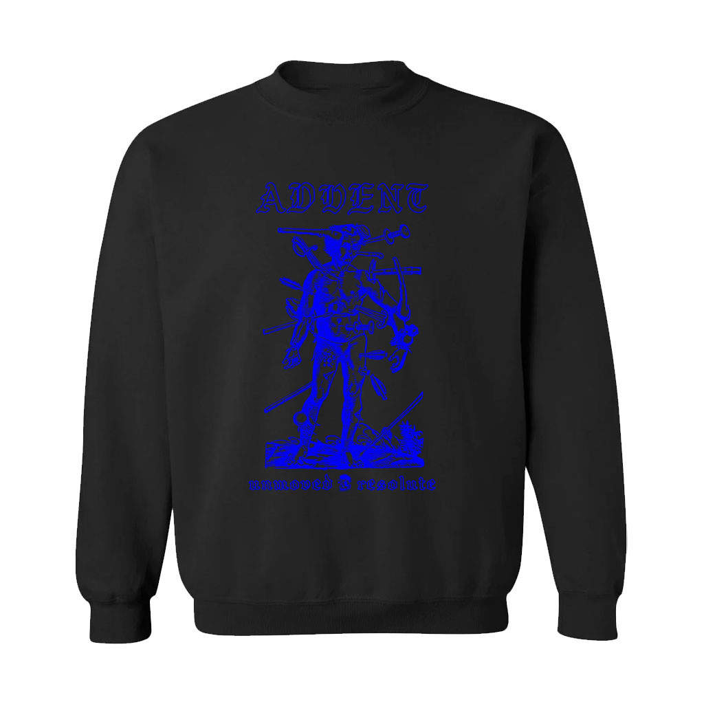 Advent Merch 2026 Woundman Black Crewneck Sweatshirt Gift For Band Fans - Kdjoy