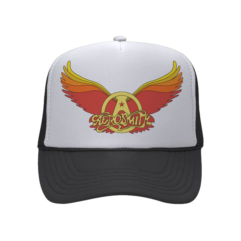 Aerosmith Merch 2026 Wings Logo Trucker Hat Best Gifts For Rock Music Lovers - Kdjoy Aerosmith Merch 2026 Wings Logo Trucker Hat Best Gifts For Rock Music Lovers - Kdjoy