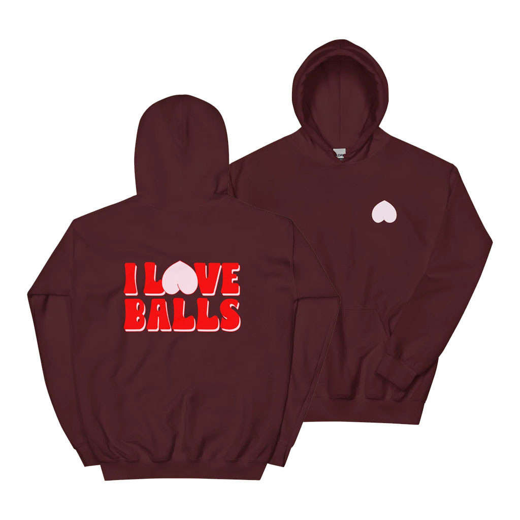 Aesha's Merch 2026 I Love Balls Hoodie Aesha Scott Merch Funny Playful Gift Ideas - Kdjoy Aesha's Merch 2026 I Love Balls Hoodie Aesha Scott Merch Funny Playful Gift Ideas - Kdjoy