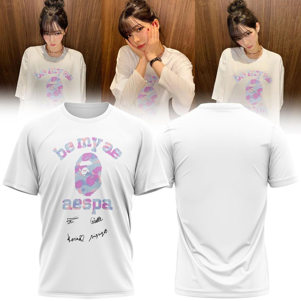 Aespa Be My Ae T-Shirt Aespa Merch Birthday Gift For Sister - Kdjoy Aespa Be My Ae T-Shirt Aespa Merch Birthday Gift For Sister - Kdjoy