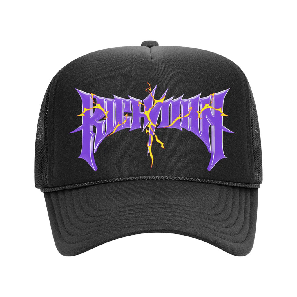 Aespa Merch 2026 Aespa Rich Man Trucker Hat Black Best Gift For Kpop Lovers - Kdjoy