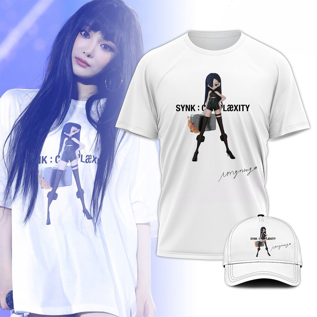 Aespa Ningning Synk Complexity Tour T-Shirt Aespa Merch Kpop Fan Apparel Present For MY - Kdjoy