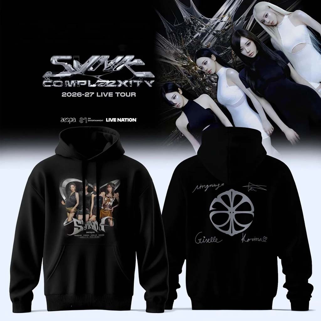Aespa Synk Complaexity 2026 27 Live Tour Hoodie Aespa Merch Birthday Gift For Her
