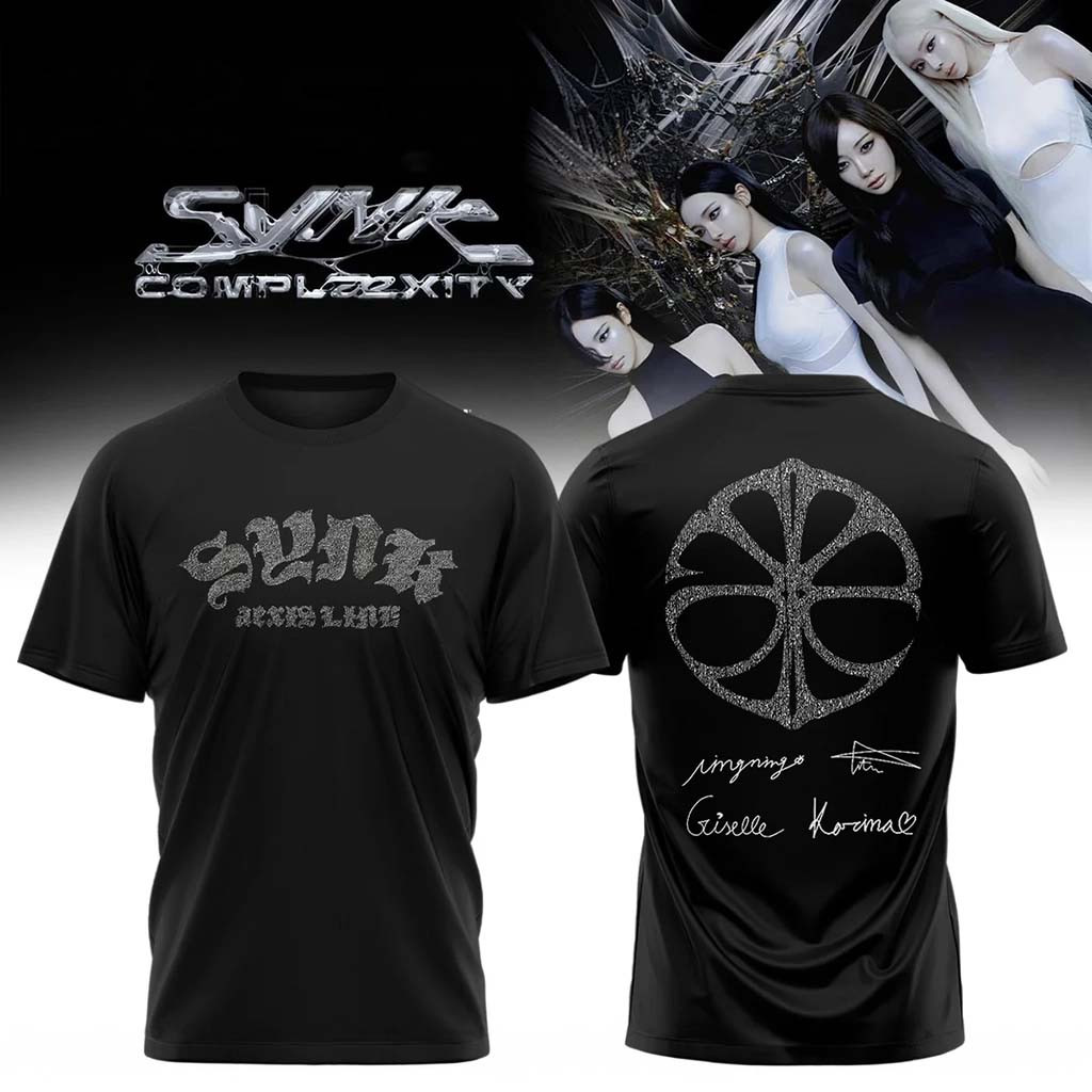 Aespa Synk Complaexity 2026 27 Live Tour T-Shirt Aespa Merch Gift For Friends Aespa Synk Complaexity 2026 27 Live Tour T-Shirt Aespa Merch Gift For Friends