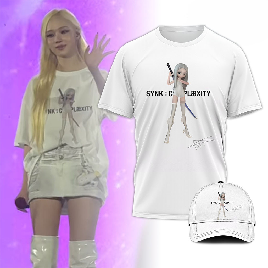 Aespa Winter Synk Complexity Tour 2026 Signed T-Shirt Aespa Merch Gift For Kpop Fans - Kdjoy Aespa Winter Synk Complexity Tour 2026 Signed T-Shirt Aespa Merch Gift For Kpop Fans - Kdjoy