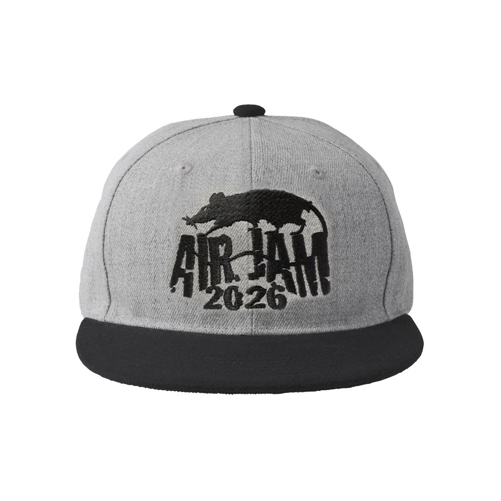 Air Jam Merch 2026 Rat Snapback Hat Embroidered Air Jam Cap Gift For Music Lovers - Kdjoy Air Jam Merch 2026 Rat Snapback Hat Embroidered Air Jam Cap Gift For Music Lovers - Kdjoy