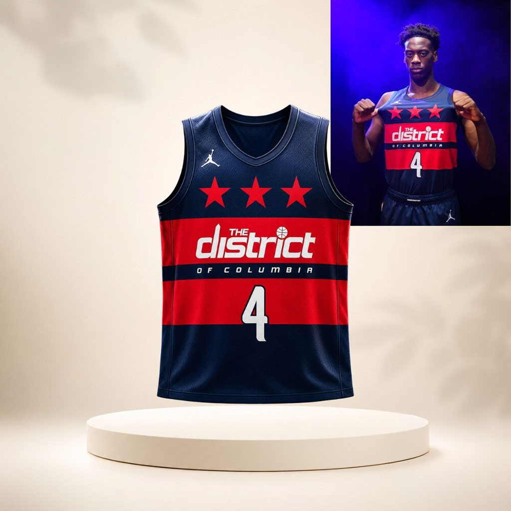 AJ Dybantsa Washington Wizards Statement Edition Swingman Jersey Wizards Merch Gift For Fans - Kdjoy AJ Dybantsa Washington Wizards Statement Edition Swingman Jersey Wizards Merch Gift For Fans - Kdjoy
