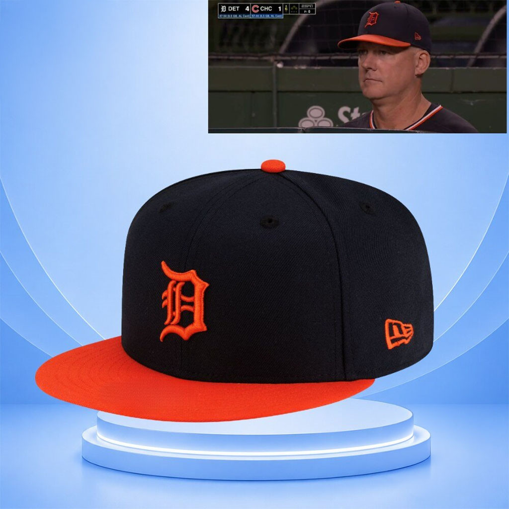 Aj Hinch Detroit Tigers Snapback Hat Embroidered Tigers Merch Gifts For Baseball Fans - Kdjoy