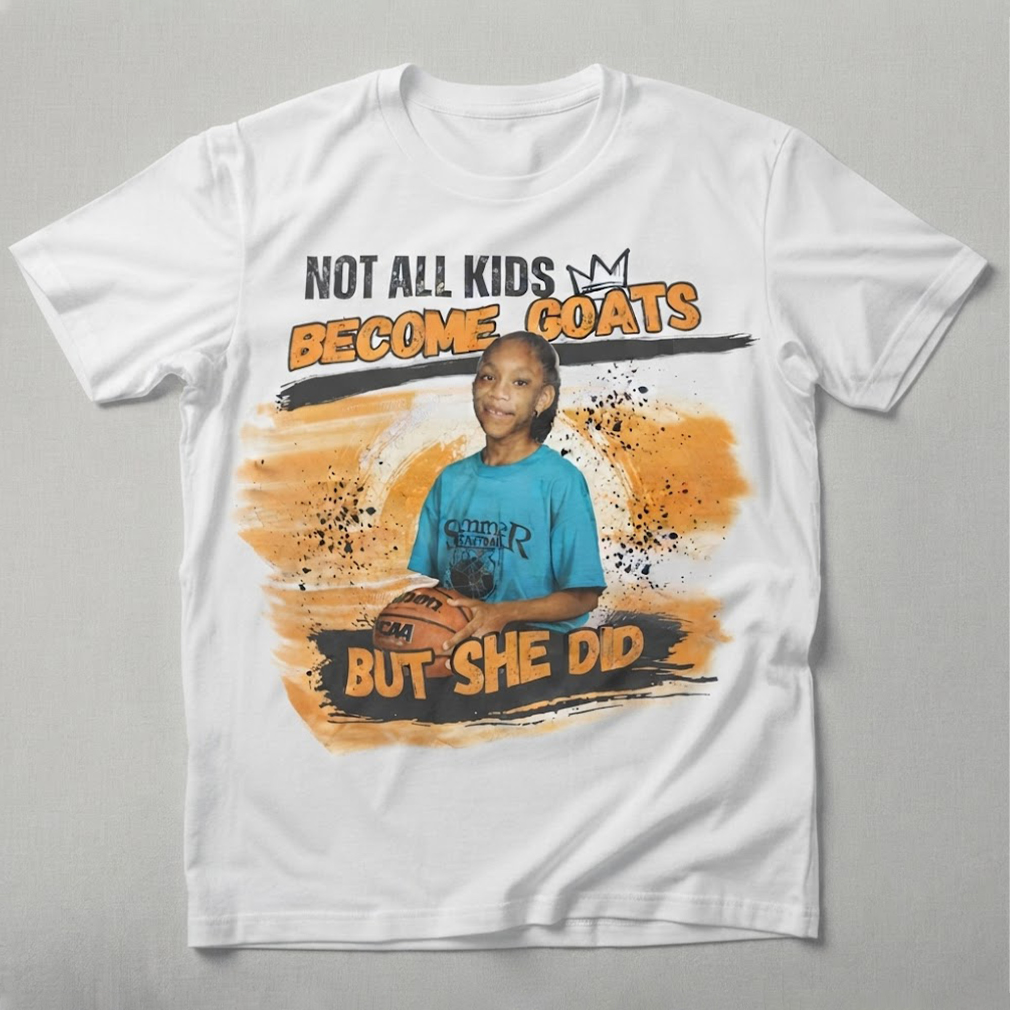 A'ja Wilson Not All Kids Become Goats But She Did Shirt A'ja Wilson Merch Basketball Fan Gifts - Kdjoy A'ja Wilson Not All Kids Become Goats But She Did Shirt A'ja Wilson Merch Basketball Fan Gifts - Kdjoy