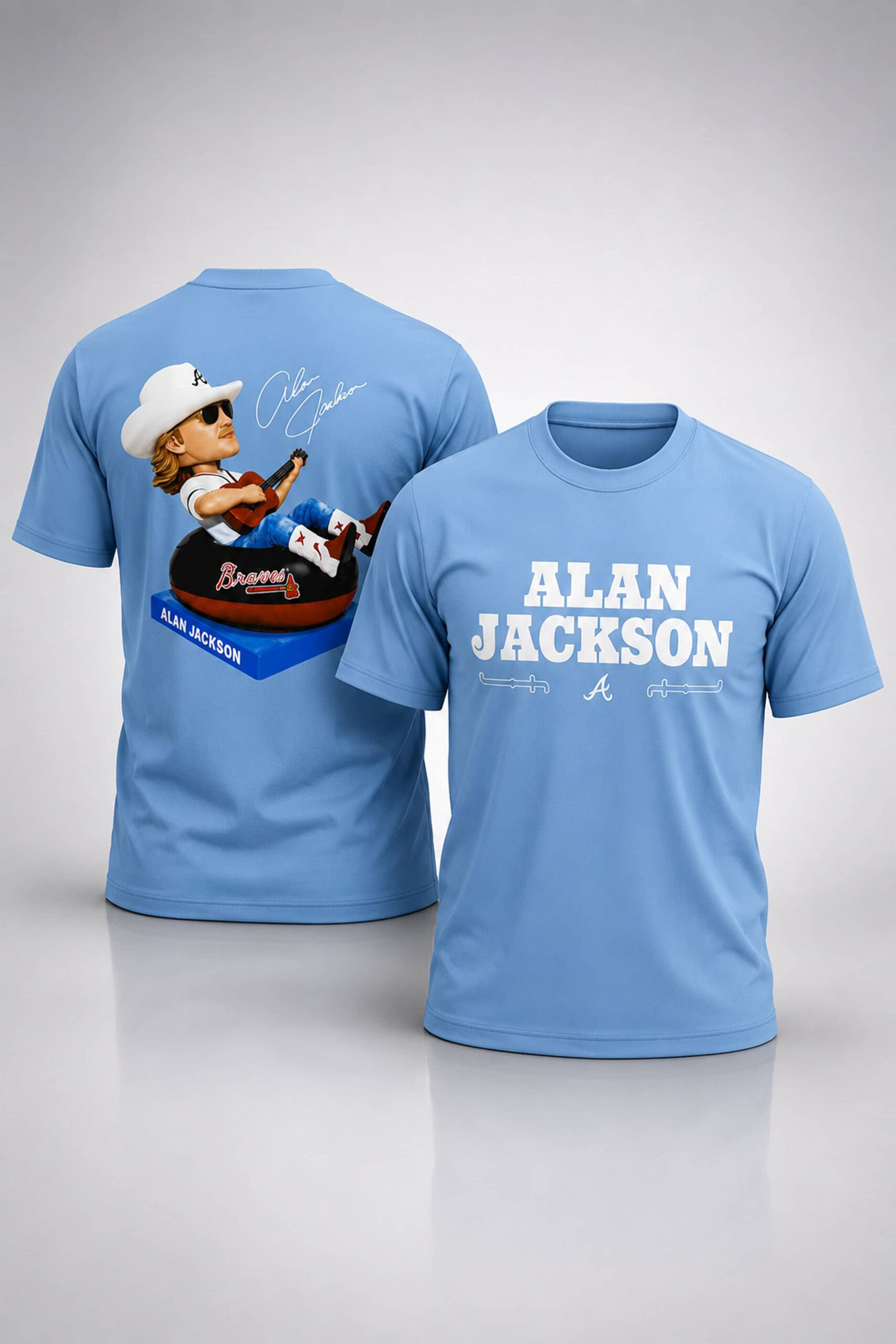 Alan Jackson x Atlanta Braves 2026 Shirt Alan Jackson Merch Cool Gifts For Baseball Lovers - Kdjoy
