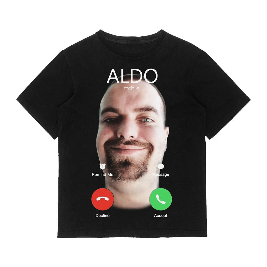 Aldoswag Merch 2026 Aldo Is Calling Now Shirt Black Funny Gift For Brothers - Kdjoy