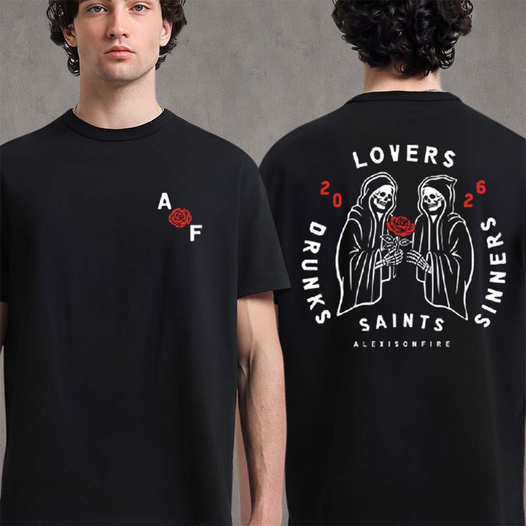 Alexisonfire Crisis 2026 Tour Merch 20 Years Roses T-Shirt Music Related Gifts For Guys - Kdjoy