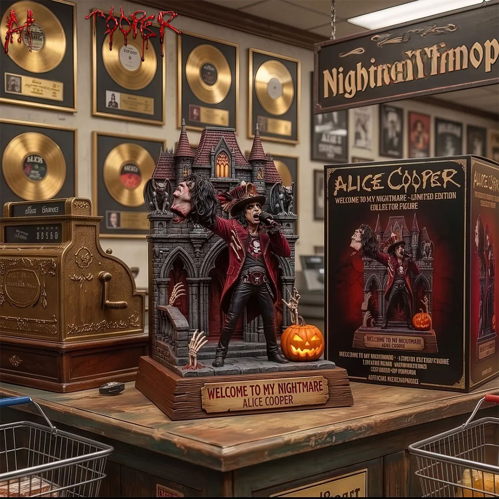 Alice Cooper Welcome To My Nightmare Acrylic Plaque Alice Cooper Merch Halloween Gifts Ideas - Kdjoy Alice Cooper Welcome To My Nightmare Acrylic Plaque Alice Cooper Merch Halloween Gifts Ideas - Kdjoy