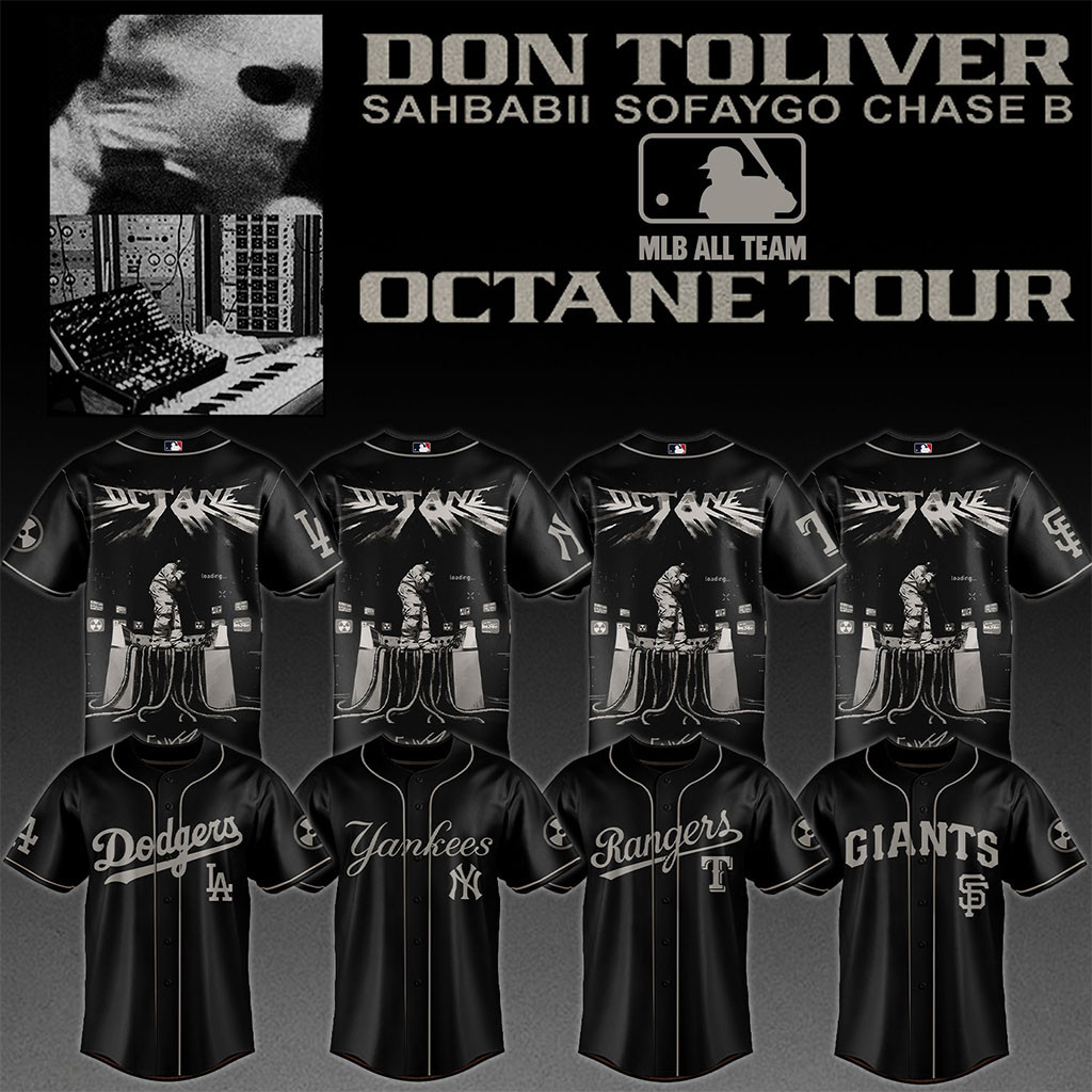 All Baseball Team X Don Toliver Octane Tour Jersey 2026 Don Toliver Merch Octane Clothing Gifts - Kdjoy All Baseball Team X Don Toliver Octane Tour Jersey 2026 Don Toliver Merch Octane Clothing Gifts - Kdjoy